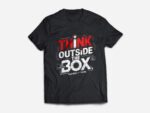 Think Outside The Box Design T-Shirt