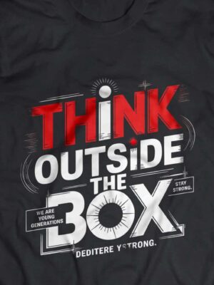 Think-Outside-the-Box-T-Shirt - Zoomed