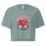 Lovely Person Cropped T-Shirt Design