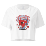 Lovely Person Cropped T-Shirt Design
