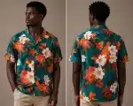 Emerald Hibiscus Resort Shirt