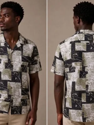 Sage Forest Architectural Shirt