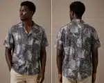 Shadow Smoke Distressed Shirt